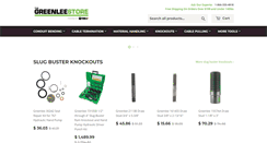 Desktop Screenshot of greenleestore.com